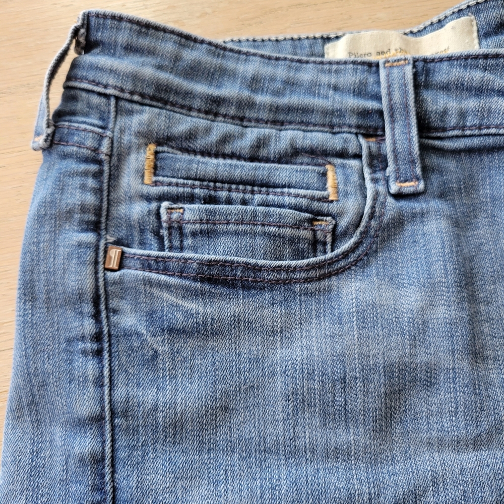 Pilcro and the Letterpress (Anthropologie) Jean shorts - Picture 10 of 12